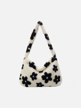 Schultertasche mit Blumenmuster